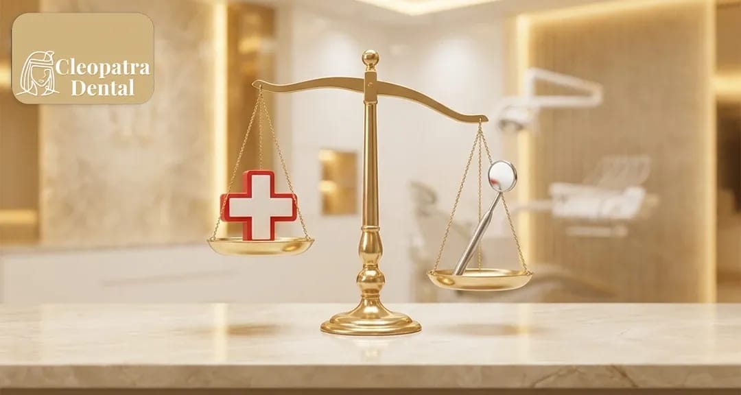 Emergency dentist vs regular dentist care at Cleopatra Dental